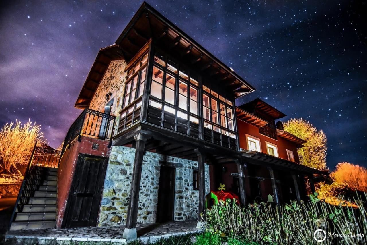 Gasthaus El Interior De Gaia Les Arriondes Exterior foto